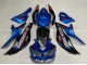 Lojas Carenagens Moto Kawasaki ZX25R ZX-25R 2019-2025 - Azul Vermelho Cinzento