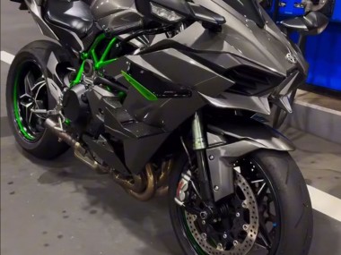 Lojas Carenagem Moto Kawasaki Ninja H2 2015-2022 - Cinzento