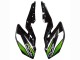 Lojas Carenagens Moto Kawasaki Z400 2018-2024 - Branco Preto Brilhante Verde