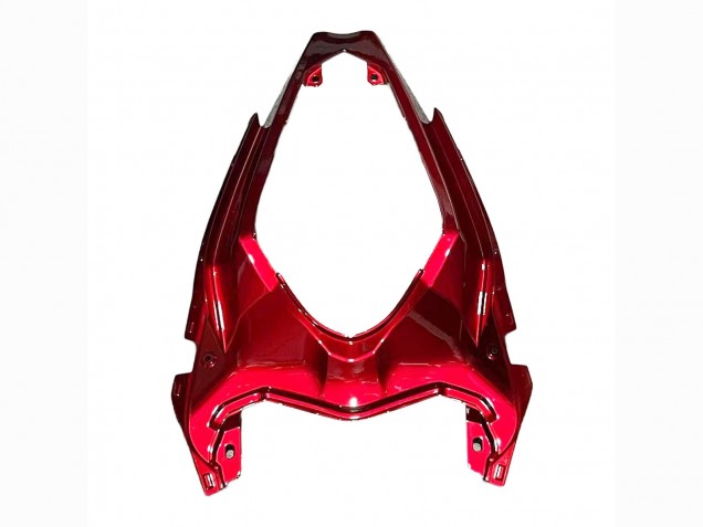 Lojas Carenagens Moto Kawasaki Z400 2018-2024 - Doce Vermelho Preto Brilhante