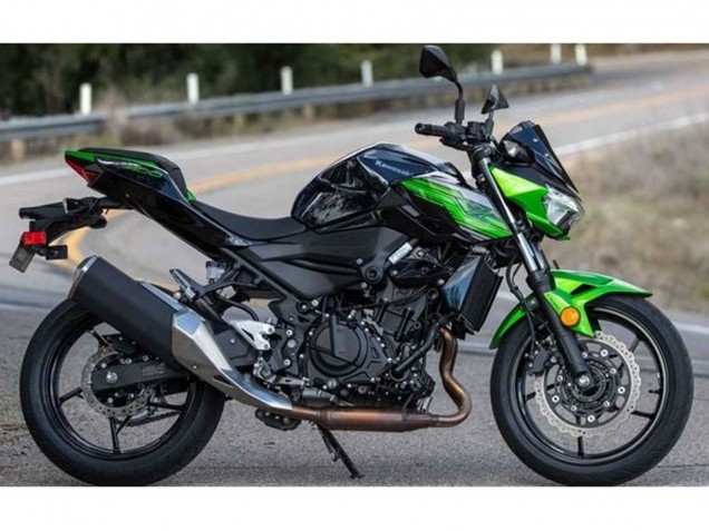 Lojas Carenagens Moto Kawasaki Z400 2018-2024 - Verde Preto