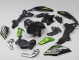 Lojas Carenagens Moto Kawasaki Ninja Z650 2017-2019 - Preto Verde Prata