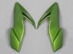 Lojas Carenagens Moto Kawasaki Ninja Z650 2017-2019 - Preto Verde Prata