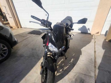 Lojas Carenagens Moto Kawasaki Ninja Z650 2020-2023 - Preto Vermelho