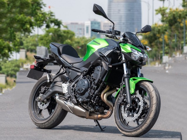 Lojas Carenagens Moto Kawasaki Ninja Z650 2020-2023 - Verde Preto