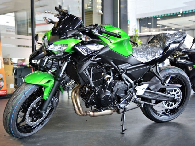 Lojas Carenagens Moto Kawasaki Ninja Z650 2020-2023 - Verde Preto