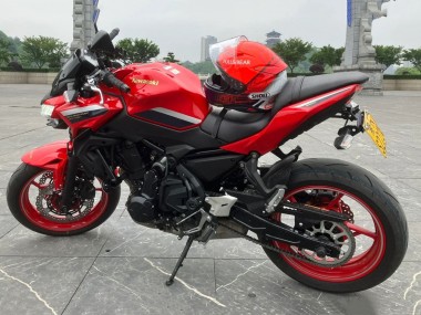 Lojas Carenagens Moto Kawasaki Ninja Z650 2020-2023 - Vermelho Preto