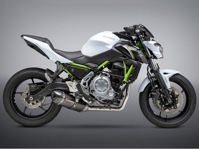 Lojas Carenagens Moto Kawasaki Ninja Z650 2017-2019 - Branco Preto Verde