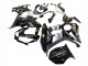 Lojas Carenagens Moto Kawasaki Z1000SX 2010-2016 - Preto Brilhante Ouro Branco Mobil West