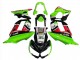 Lojas Carenagens Moto Kawasaki Z1000SX 2010-2016 - Verde Vermelho Preto Brilhante Elf 35