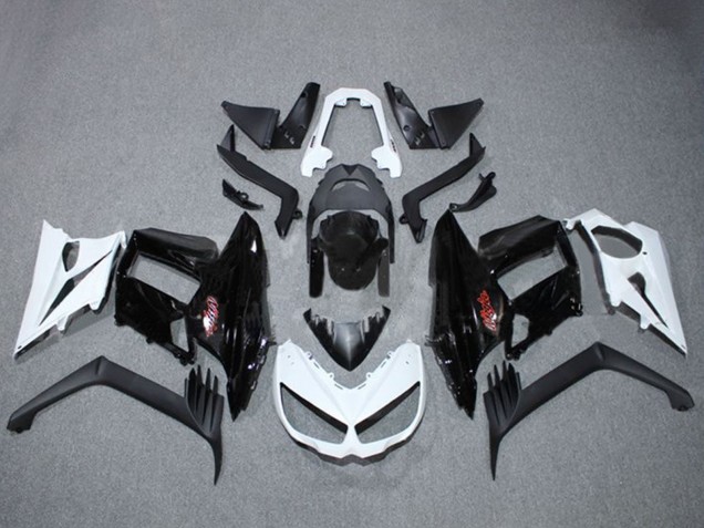 Lojas Carenagens Moto Kawasaki Z1000SX 2010-2016 - Branco Preto Brilhante Vermelho Ninja
