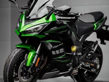 Lojas Carenagem Moto Kawasaki Z1000SX 2020-2025 - Preto Verde Ninja