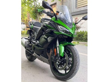 Lojas Carenagens Moto Kawasaki Z1000SX 2020-2025 - Preto Cinzento Verde Ninja