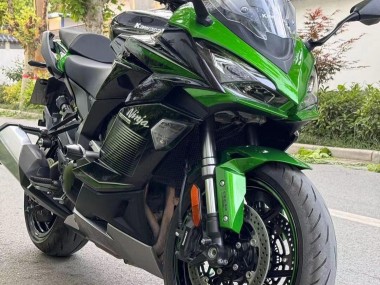 Lojas Carenagens Moto Kawasaki Z1000SX 2020-2025 - Preto Cinzento Verde Ninja