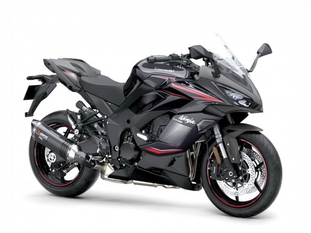 Lojas Carenagens Moto Kawasaki Z1000SX 2020-2025 - Preto Prata Ninja