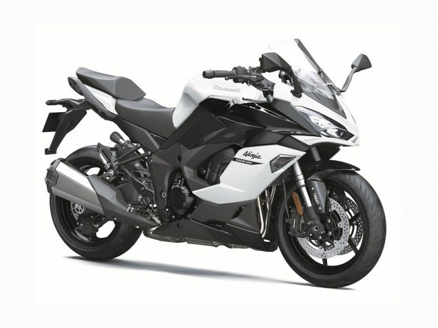 Lojas Carenagens Moto Kawasaki Z1000SX 2020-2025 - Branco Preto Ninja