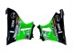 Lojas Carenagens Moto Kawasaki ZZR600 1998-2003 - Verde Preto Monstro Elf