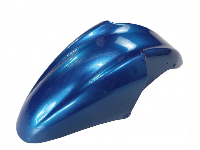Lojas Carenagens Moto Kawasaki ZZR600 1998-2003 - Azul Prata Preto