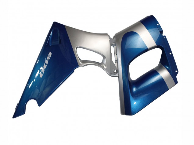 Lojas Carenagens Moto Kawasaki ZZR600 1998-2003 - Azul Prata Preto