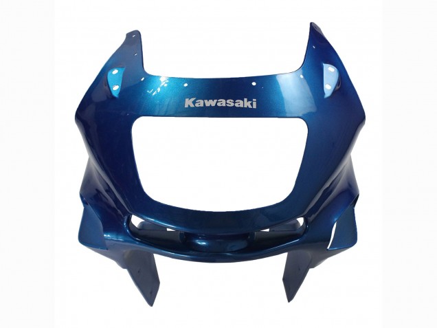 Lojas Carenagens Moto Kawasaki ZZR600 1998-2003 - Azul Prata Preto