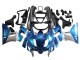 Lojas Carenagens Moto Kawasaki ZZR600 1998-2003 - Azul Prata Preto