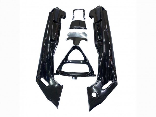 Lojas Carenagens Moto Kawasaki ZZR600 1998-2003 - Preto Brilhante Ouro Ninja
