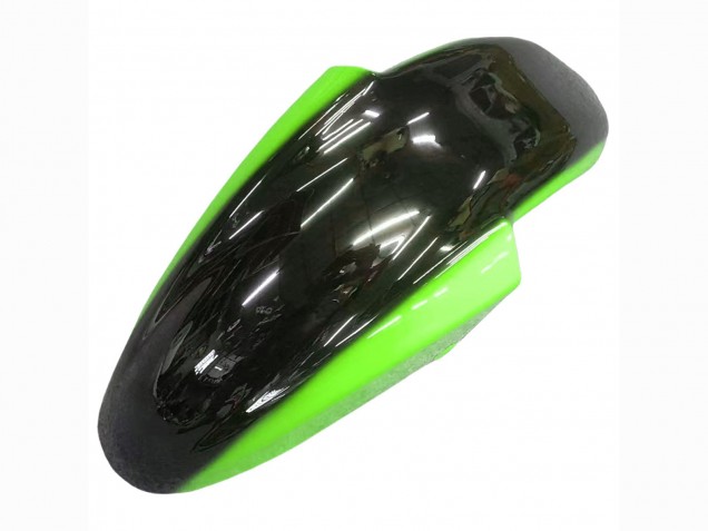 Lojas Carenagens Moto Kawasaki ZZR600 1998-2003 - Verde Preto Brilhante Chama