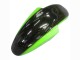 Lojas Carenagens Moto Kawasaki ZZR600 1998-2003 - Verde Preto Brilhante Chama