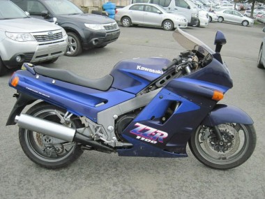 Lojas Carenagens Moto Kawasaki ZZR1100 1990-1992 - Azul Azul Escuro