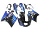 Lojas Carenagens Moto Kawasaki ZZR1100 1990-1992 - Azul Preto Brilhante