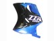 Lojas Carenagens Moto Kawasaki ZZR1100 1990-1992 - Azul Preto Brilhante