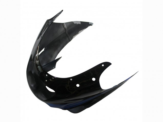 Lojas Carenagens Moto Kawasaki ZZR1100 1990-1992 - Azul Preto Brilhante