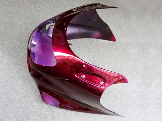 Lojas Carenagem Moto Kawasaki ZZR1100 1993-2003 - Vermelho Escuro