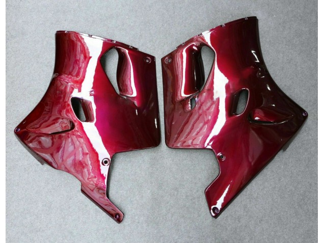 Lojas Carenagem Moto Kawasaki ZZR1100 1993-2003 - Vermelho Escuro