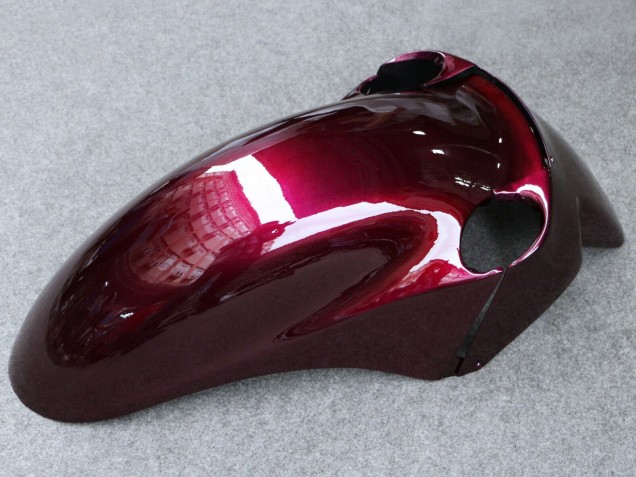 Lojas Carenagem Moto Kawasaki ZZR1100 1993-2003 - Vermelho Escuro
