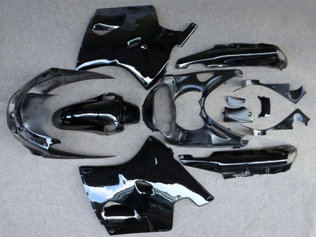 Lojas Carenagem Moto Kawasaki ZZR1100 1993-2003 - Preto Brilhante