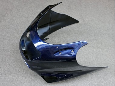 Lojas Carenagens Moto Kawasaki ZZR1100 1993-2003 - Azul Brilhante Cinzento