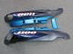 Lojas Carenagens Moto Kawasaki ZZR1100 1993-2003 - Azul Brilhante Cinzento