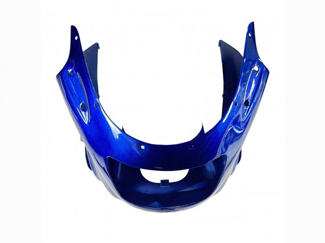 Lojas Carenagens Moto Kawasaki ZZR1100 1993-2003 - Azul Prata Preto