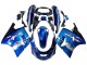 Lojas Carenagens Moto Kawasaki ZZR1100 1993-2003 - Azul Prata Preto