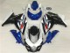 Lojas Kit Carenagem Moto Completa Suzuki GSXR 1000 2009-2016 - Branco Azul Preto