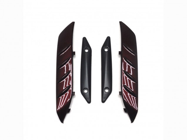 Lojas Carenagens Moto Kawasaki GTR1400/ZG1400 2007-2009 - Vermelho Castanho Preto