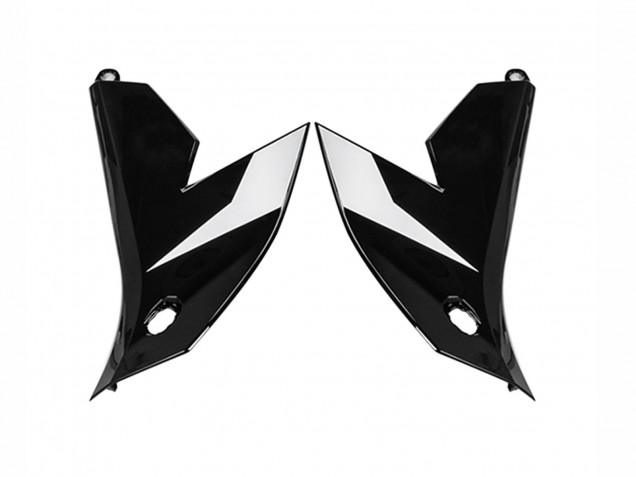 Lojas Carenagens Moto Kawasaki Versys 650 2022-2025 - Preto Brilhante Branco