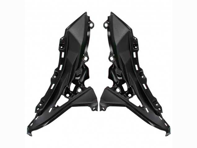 Lojas Carenagens Moto Kawasaki Versys 650 2022-2025 - Preto Brilhante Branco