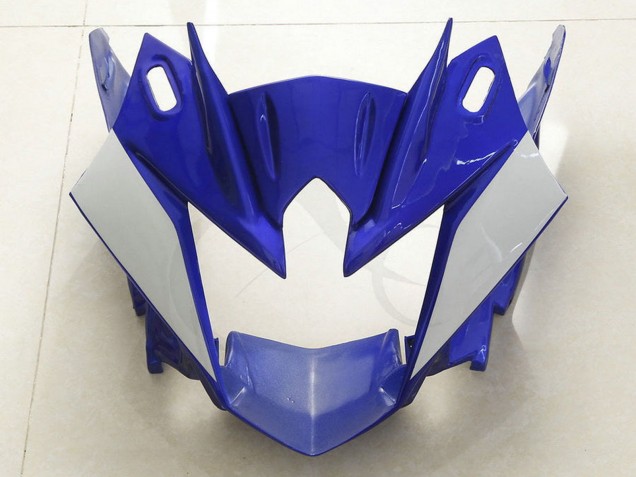 Lojas Carenagem Moto Yamaha FZ6R 2009-2015 - Azul Branco