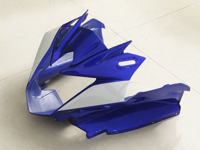 Lojas Carenagem Moto Yamaha FZ6R 2009-2015 - Azul Branco