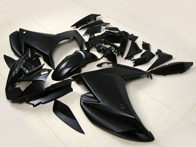 Lojas Carenagens Moto Yamaha FZ6R 2009-2015 - Preto Fosco