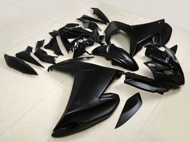 Lojas Carenagens Moto Yamaha FZ6R 2009-2015 - Preto Fosco