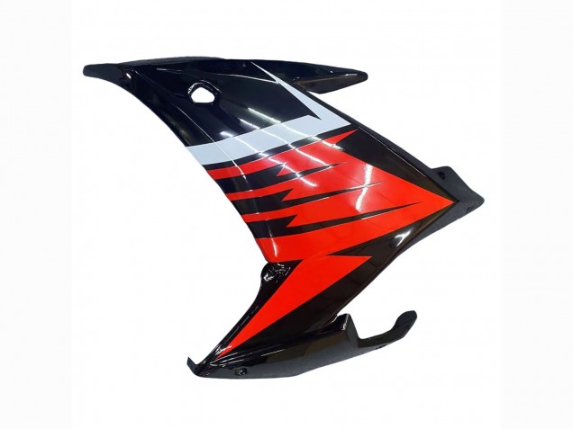 Lojas Carenagem Moto Yamaha FZ6R 2009-2015 - Preto Vermelho Branco