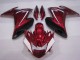 Lojas Carenagens Moto Yamaha FZ6R 2009-2015 - Vermelho Branco Preto